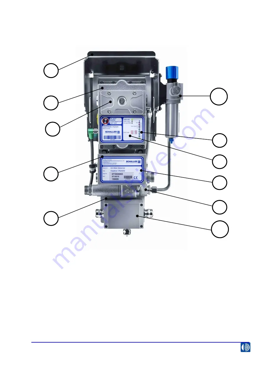 Schaller Automation Visatron VN2020 Operating Manual Download Page 13