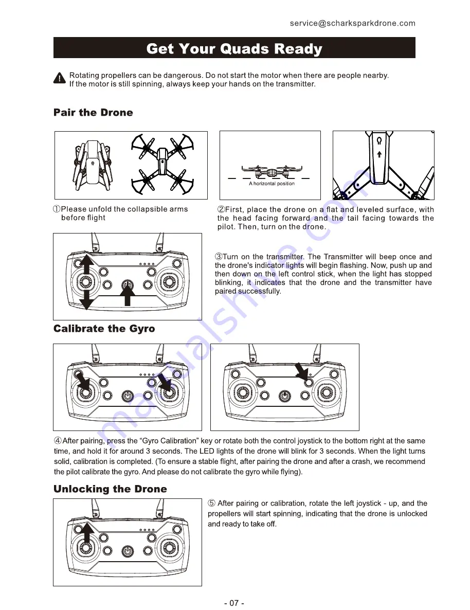 ScharkSpark FQ35 Instructions For Use Manual Download Page 8