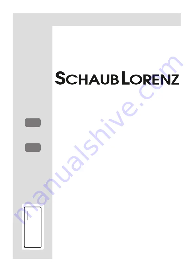 Schaub Lorenz SL FE225WE Скачать руководство пользователя страница 1