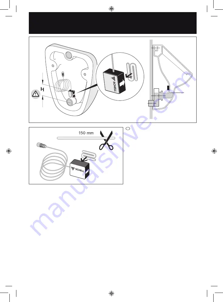 Schell COMPACT HF 01 165 00 99 Assembly And Installation Instructions Manual Download Page 10