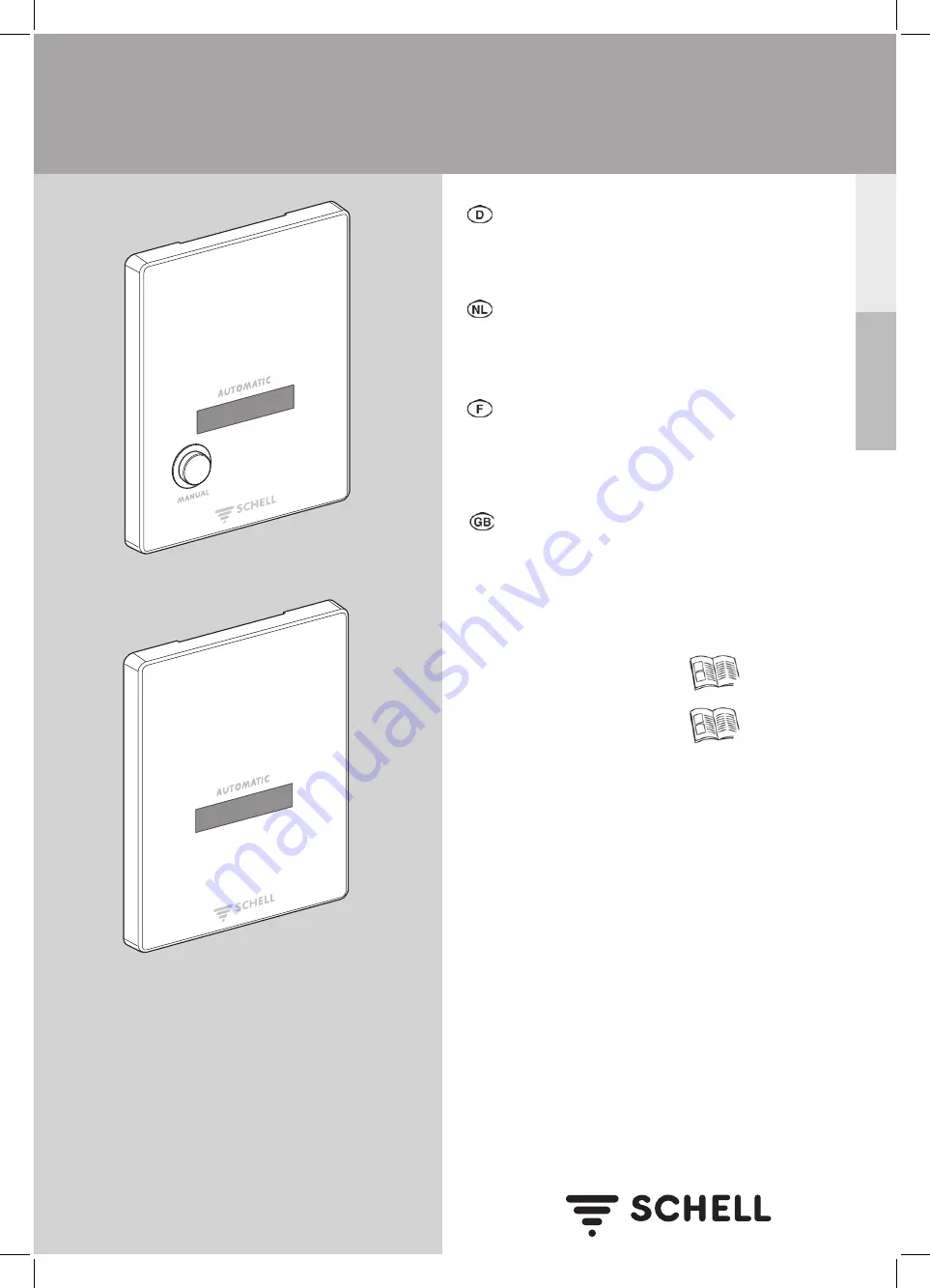 Schell EDITION E 01 546 28 99 Assembly Instructions Manual Download Page 1