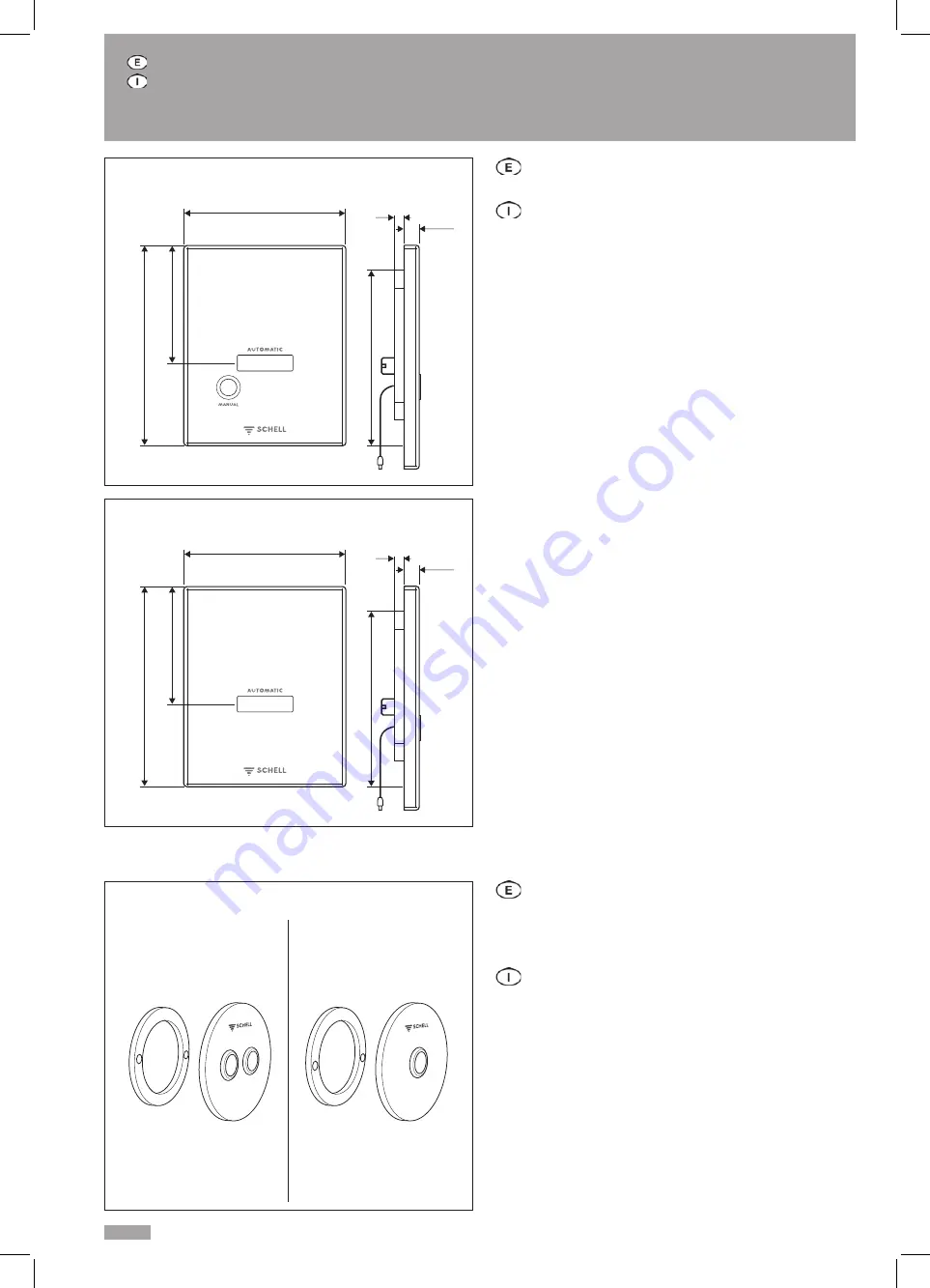 Schell EDITION E 01 546 28 99 Assembly Instructions Manual Download Page 22