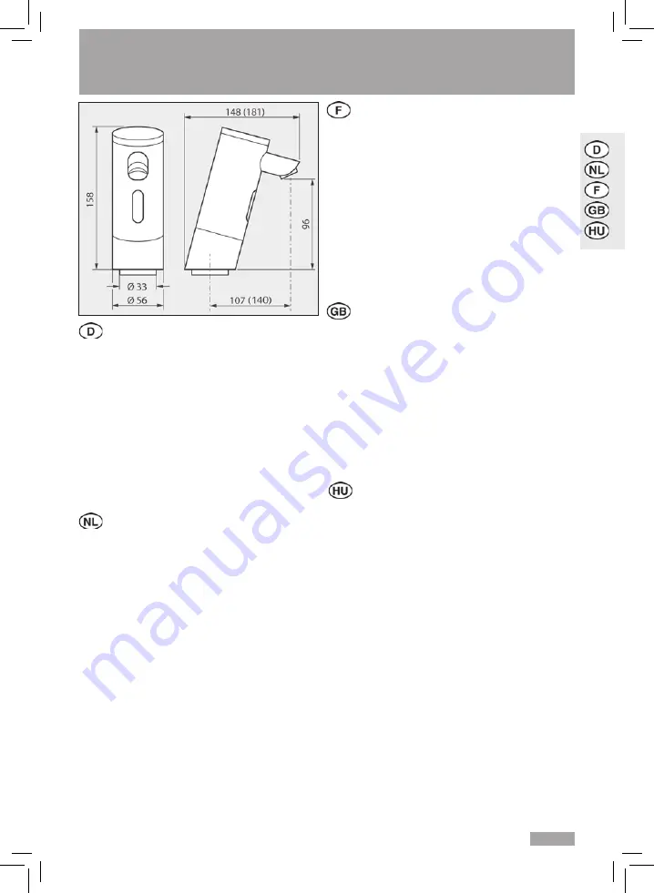 Schell PURIS E 00 201 06 99 Manual Download Page 5