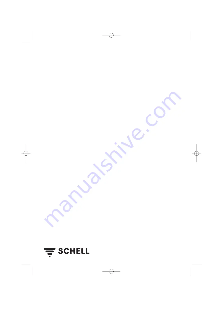 Schell PURIS E 01 200 06 99 HD-K Assembly Instructions Manual Download Page 10