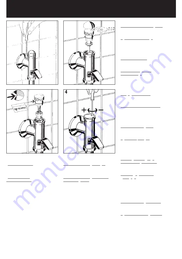 Schell Schellomat 02 204 06 99 Assembly And Service Instructions Download Page 4