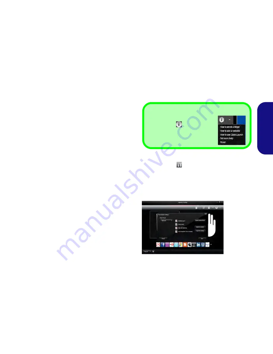 Schenker a522 User Manual Download Page 25