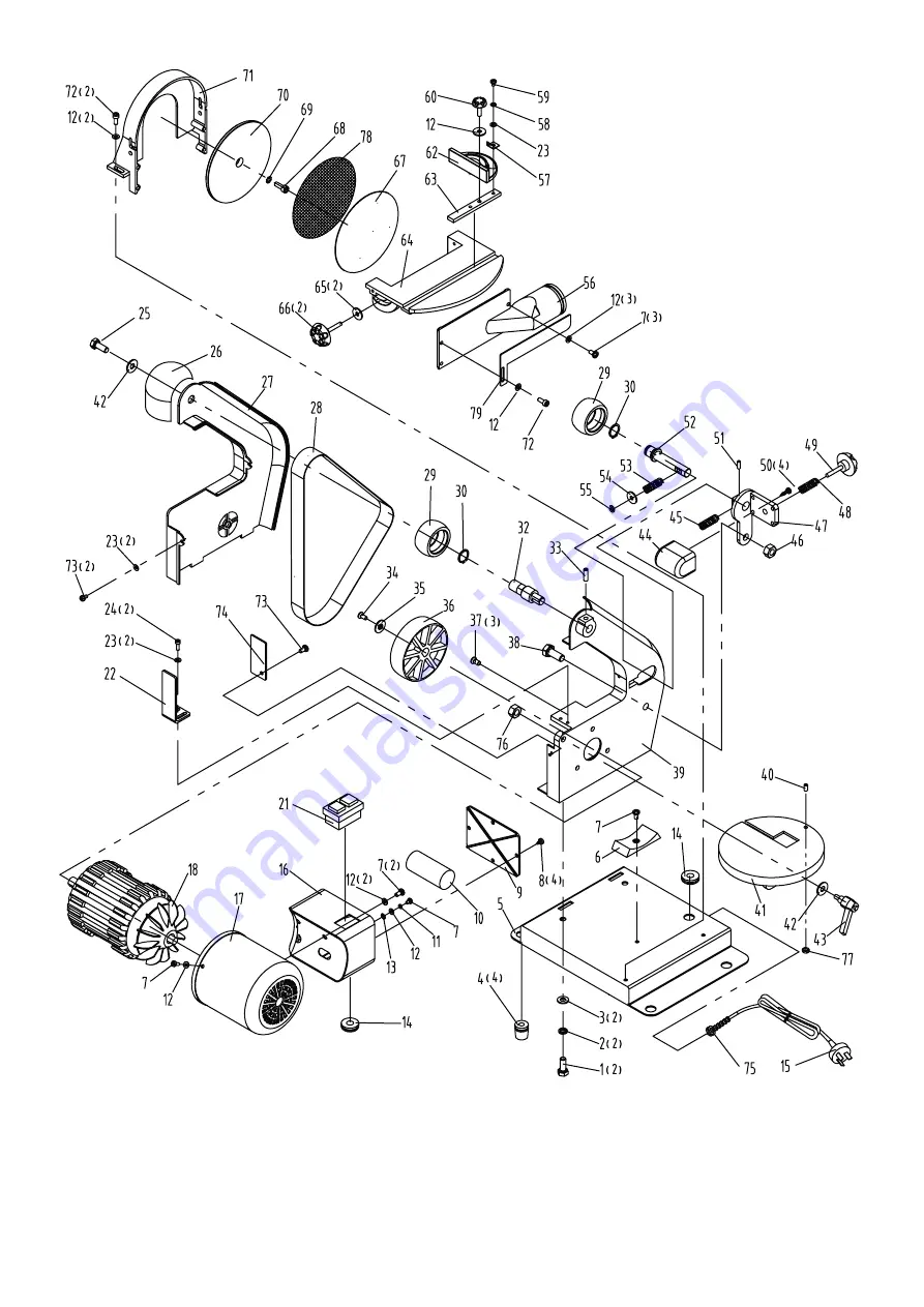 Scheppach 3903301941 Translation From The Original Instruction Manual Download Page 62