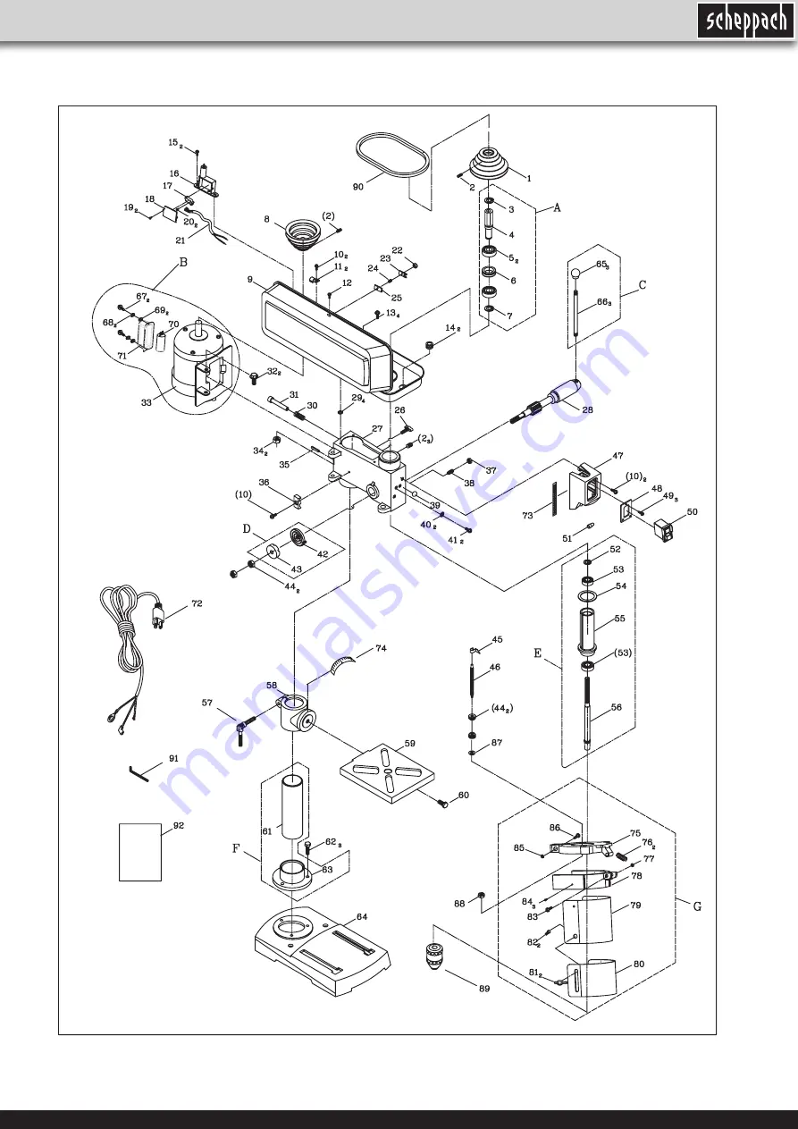 Scheppach 5806803903 Скачать руководство пользователя страница 49