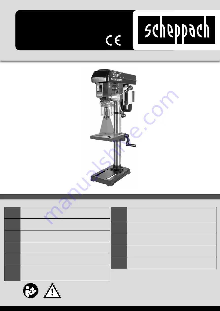 Scheppach 5906820851 Translation Of Original Operating Manual Download Page 1