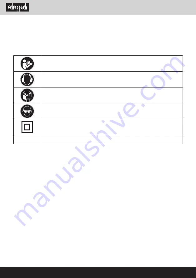 Scheppach 5907903901 Instruction Manual Download Page 72