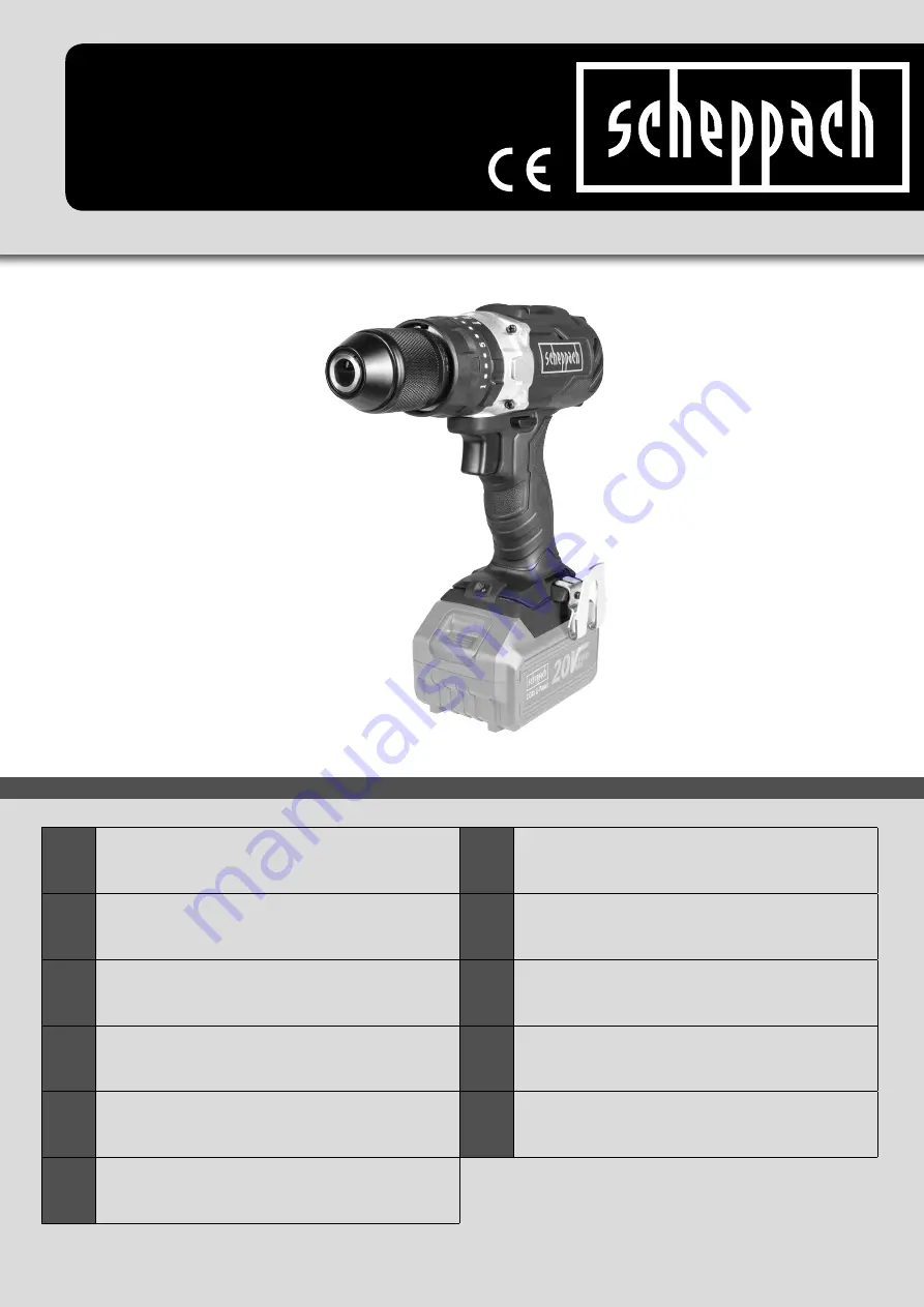 Scheppach 5909227900 Translation Of Original Instruction Manual Download Page 1