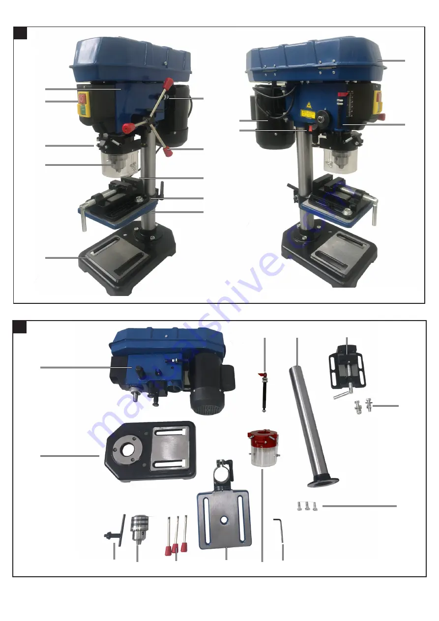 Scheppach DP16VLS Operating And Safety Instructions Manual Download Page 3