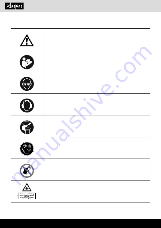 Scheppach DP19Vario Translation Of Original Instruction Manual Download Page 96