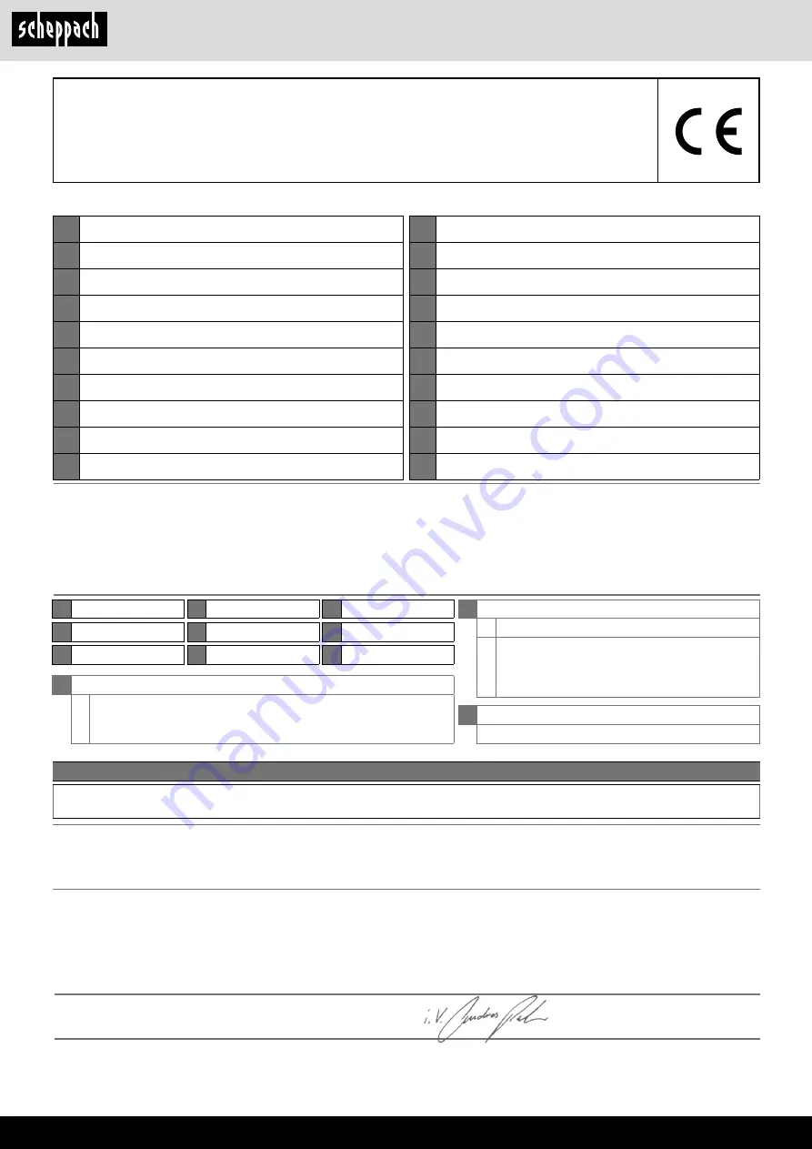 Scheppach rs 350 Translation Of Original Instruction Manual Download Page 42