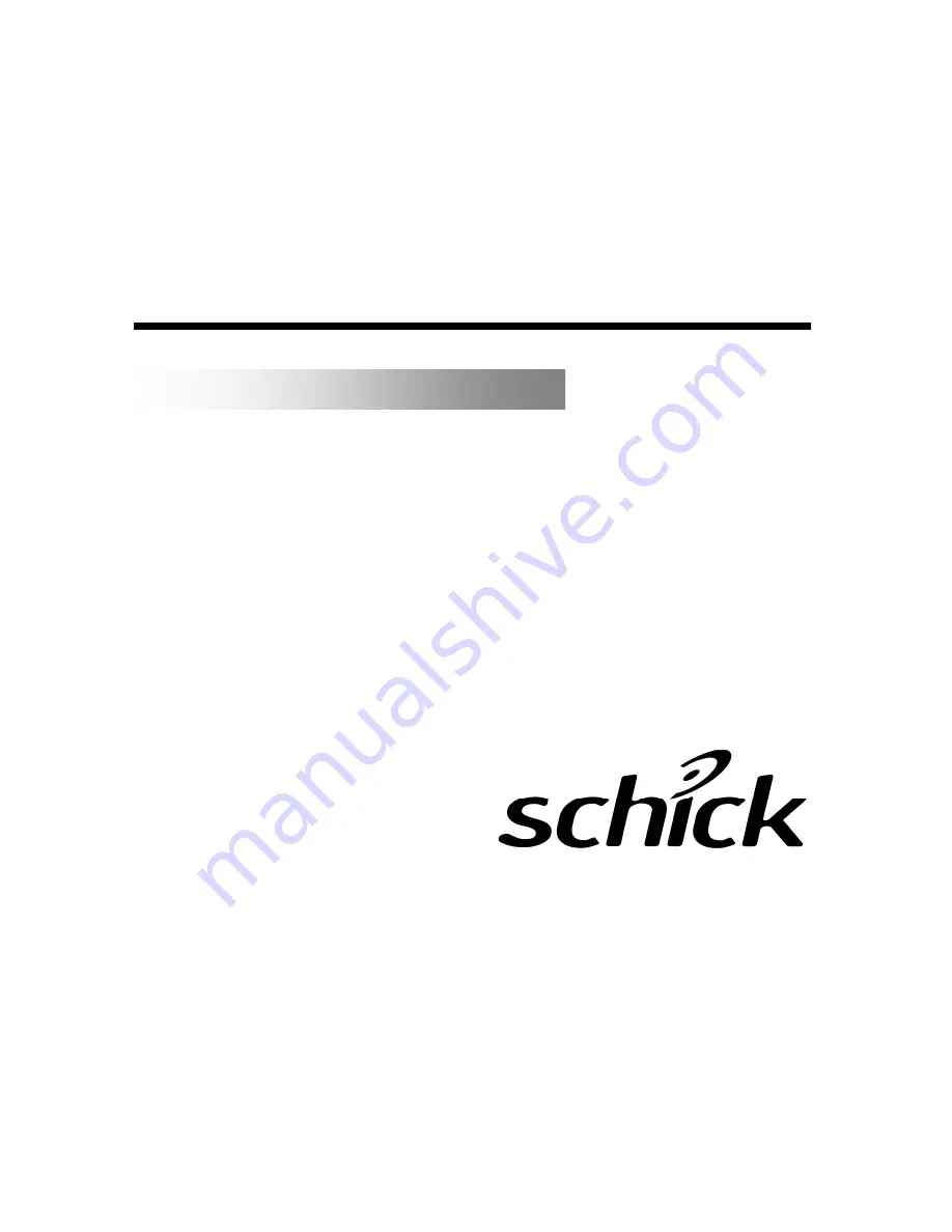 Schick CDRPan Installation Instructions Manual Download Page 4