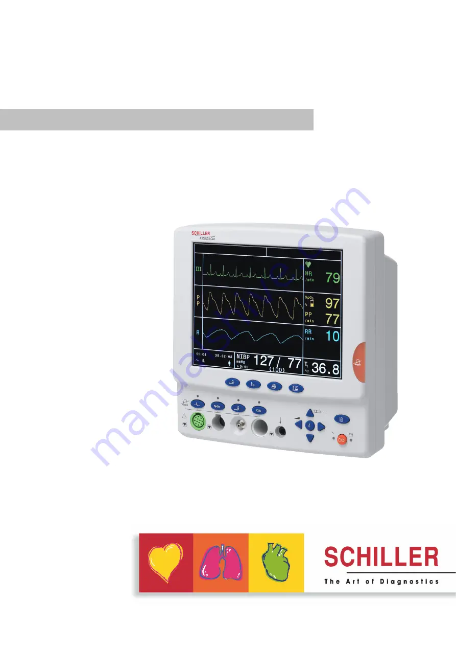 Schiller ARGUS LCM Operating Instruction Download Page 1