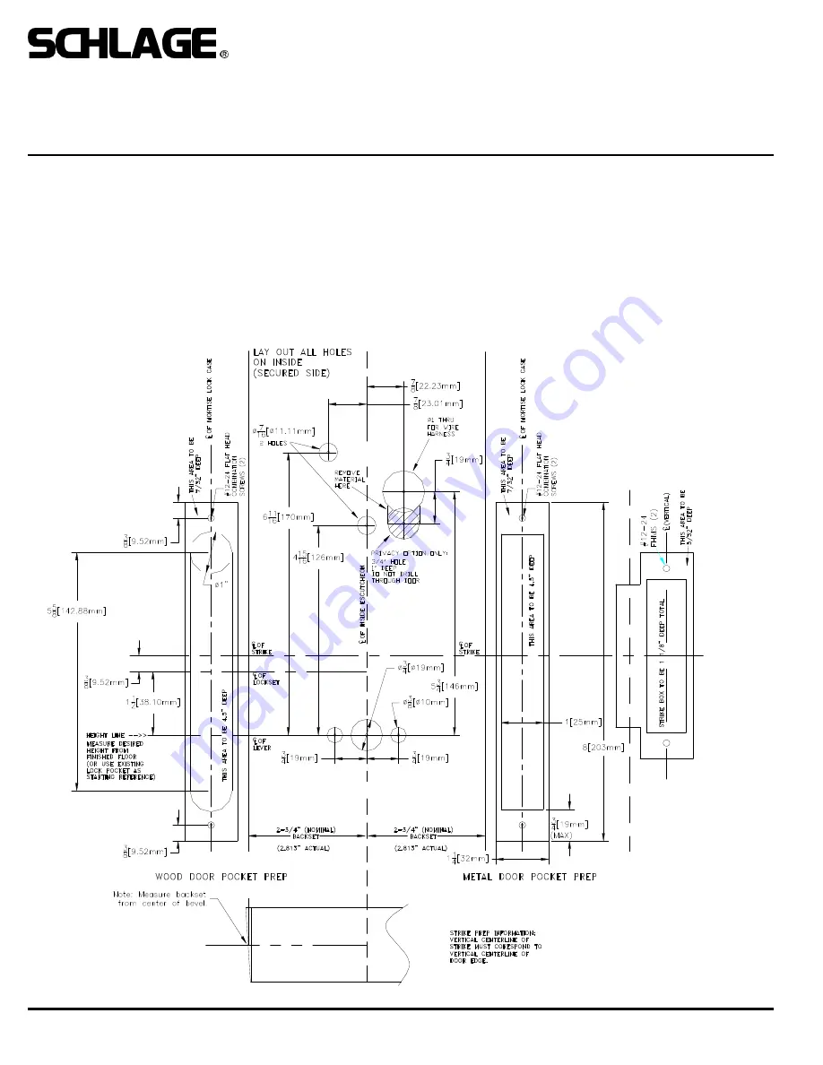 Schlage CM5500-IBO Скачать руководство пользователя страница 2