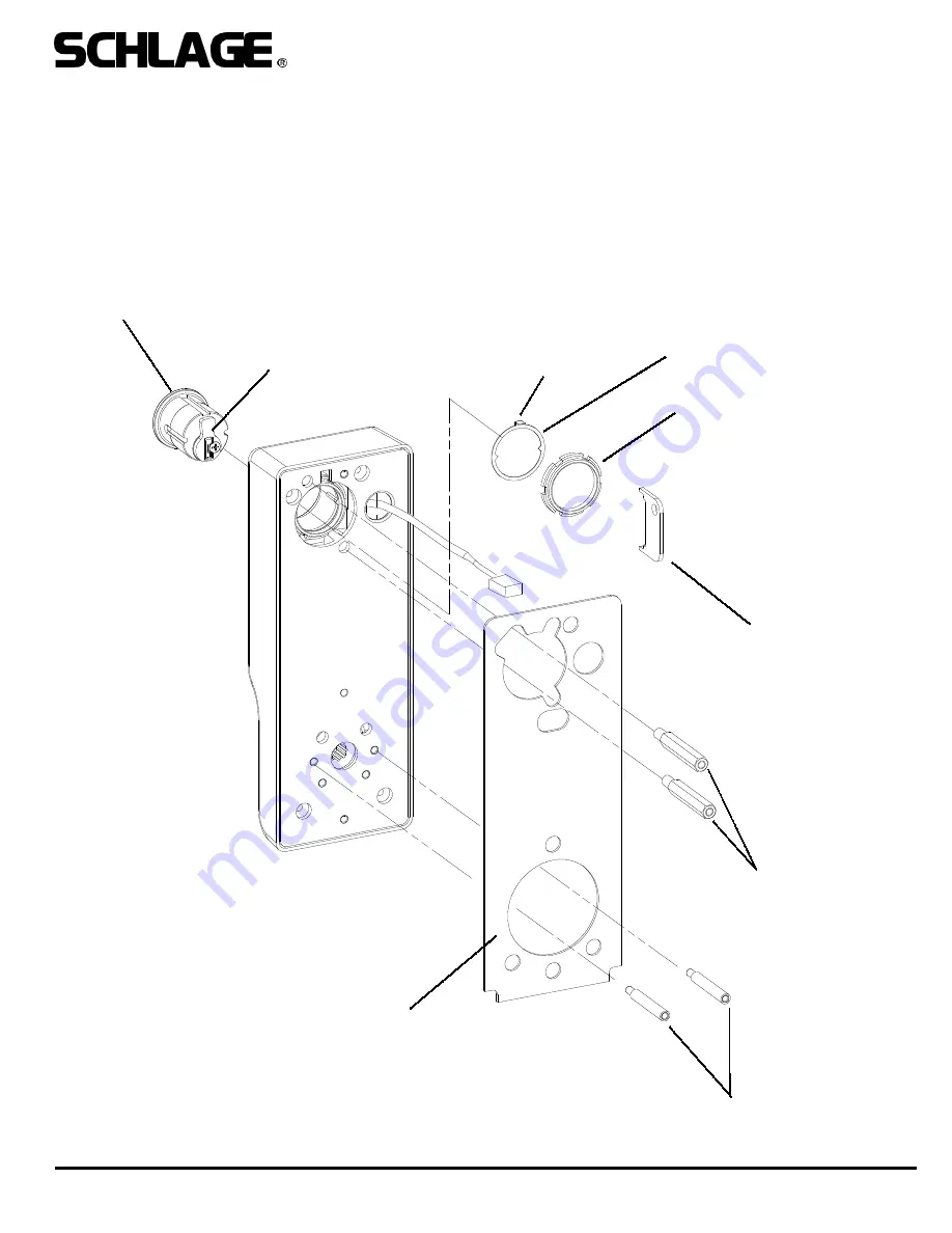 Schlage CM5500-IBO Скачать руководство пользователя страница 3