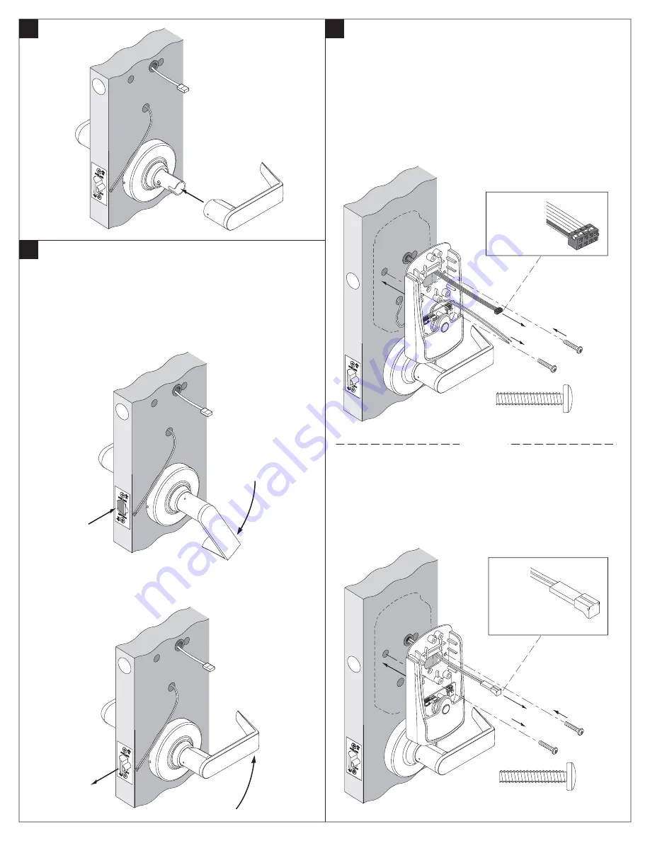 Schlage CO-100-CY-70-KP-RHO-626 Скачать руководство пользователя страница 5