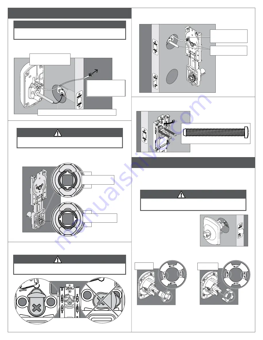 Schlage FE410F Installation Instructions Manual Download Page 3