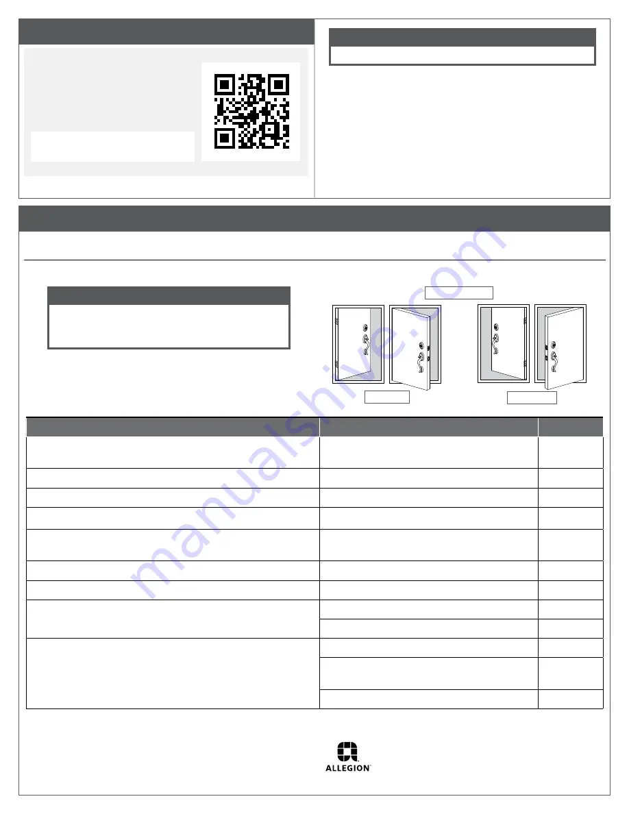 Schlage FE410F Installation Instructions Manual Download Page 6