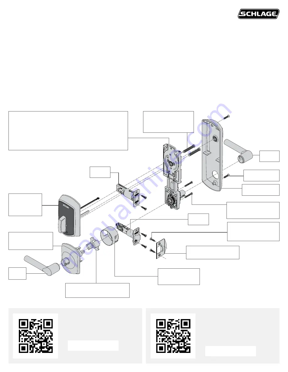 Schlage FE410F Installation Instructions Manual Download Page 7