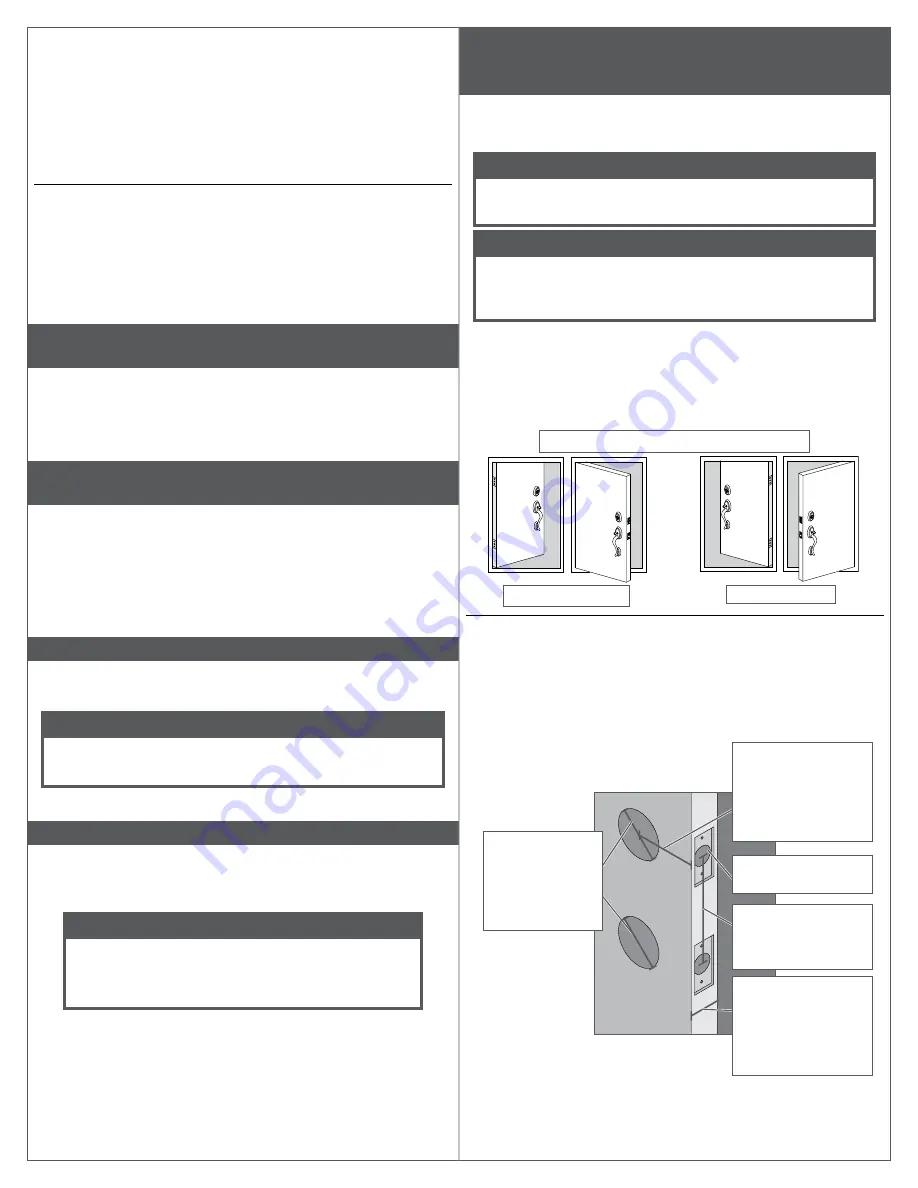 Schlage FE410F Installation Instructions Manual Download Page 8