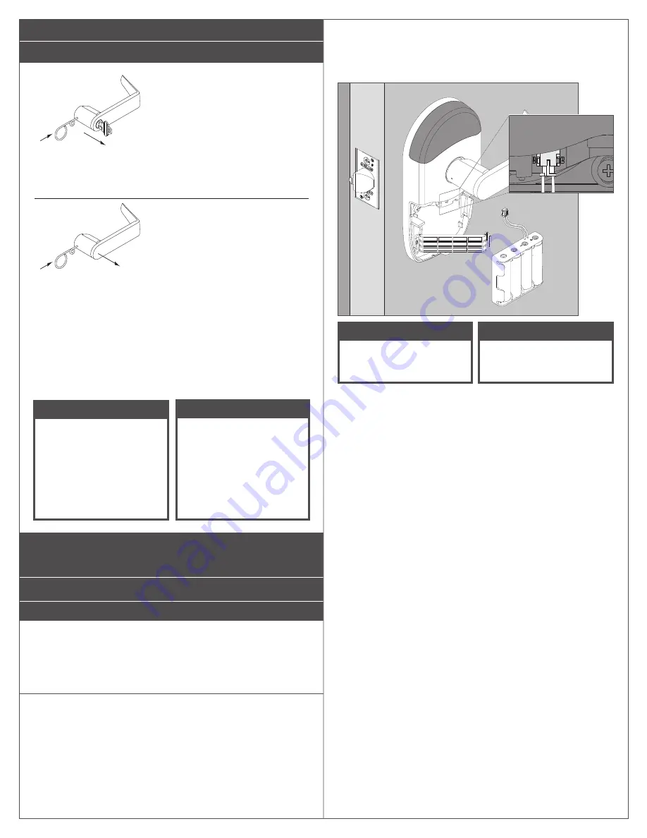 Schlage NDE80 Installation Instructions And User Manual Download Page 19