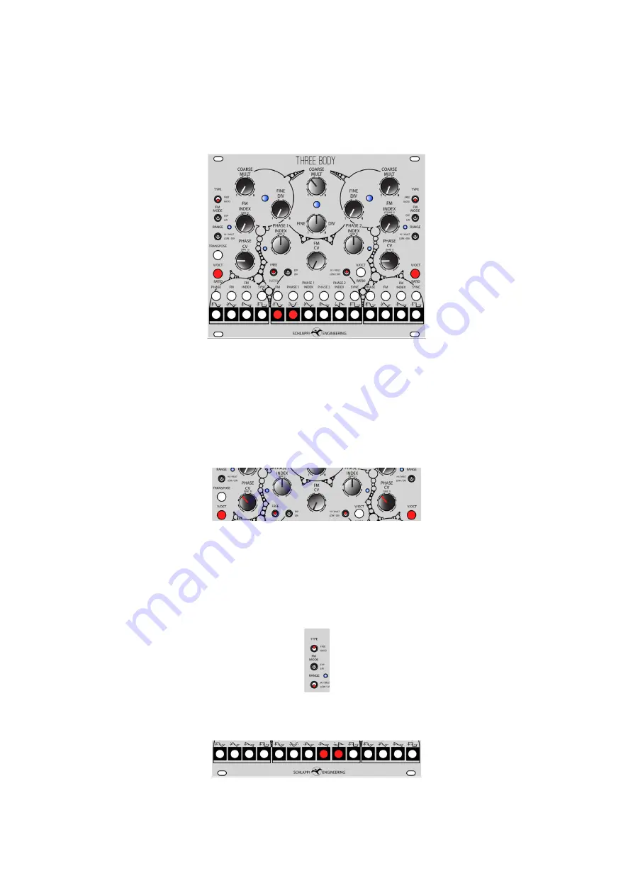 SCHLAPPI ENGINEERING THREE BODY Manual Download Page 11