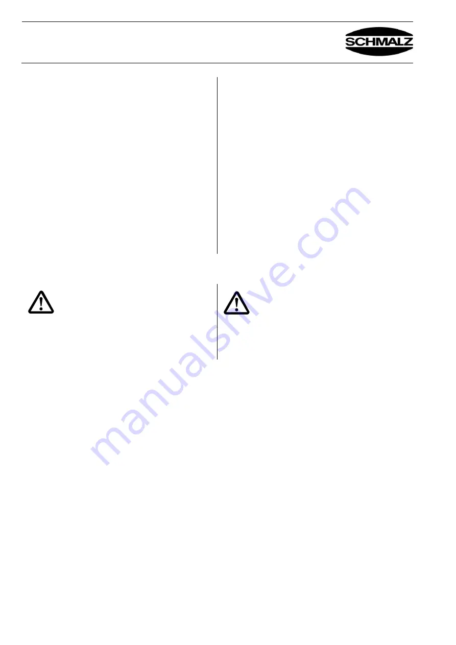 Schmalz FXC-SVK-W Operating Manual Download Page 8