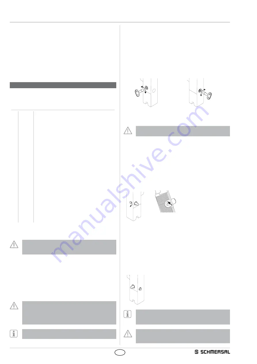 schmersal AZM190 Operating Instructions Manual Download Page 2