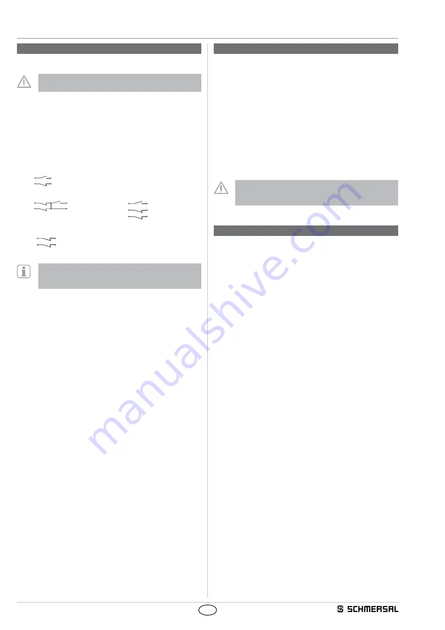 schmersal BNS 180 Series Operating Instructions Manual Download Page 4