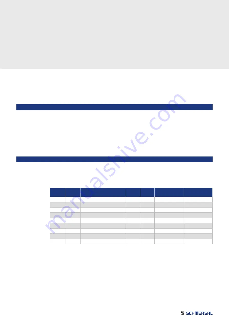 schmersal Praxi 100 Manual Download Page 30