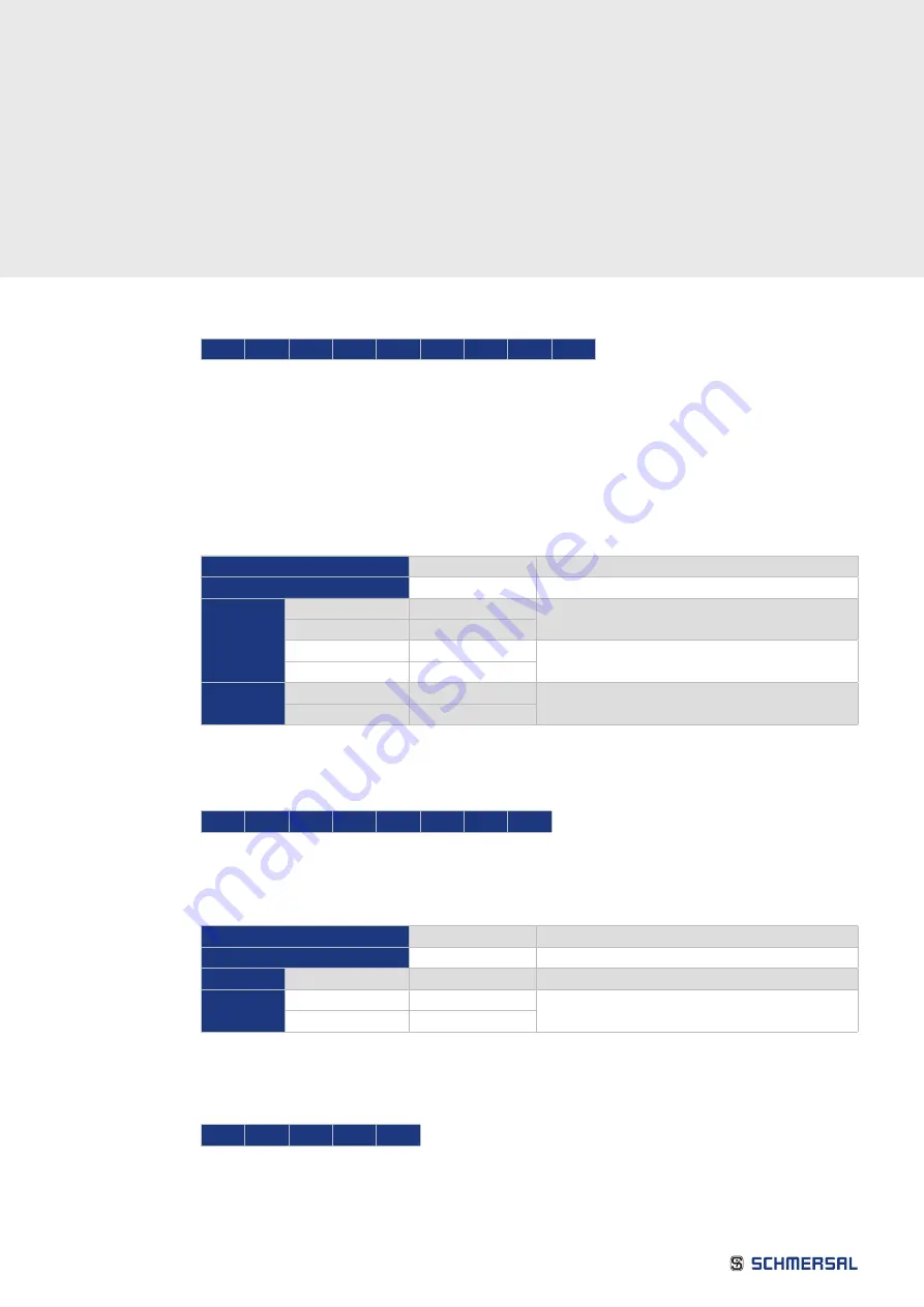 schmersal Praxi 100 Manual Download Page 42