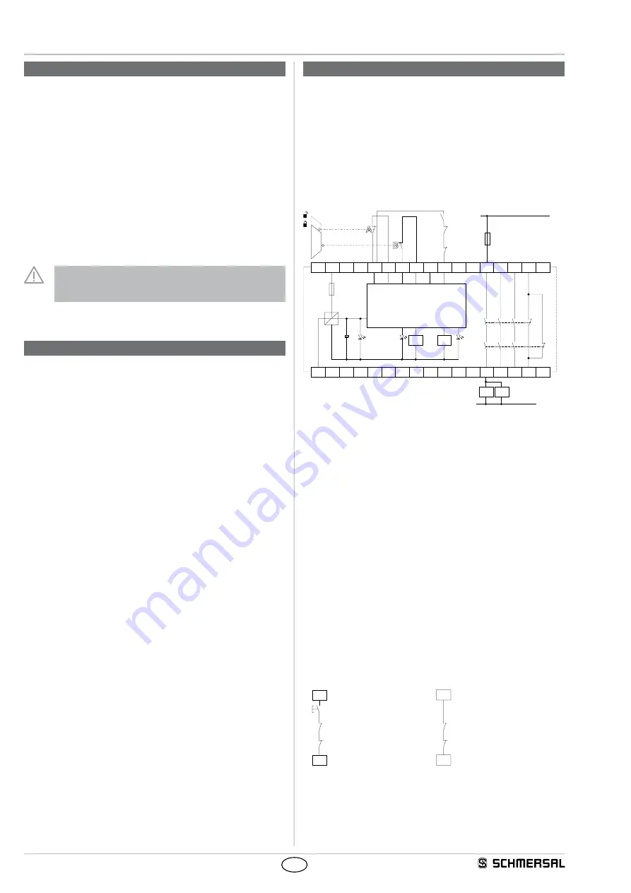 schmersal SRB 301ST-230V Operating Instructions Manual Download Page 4