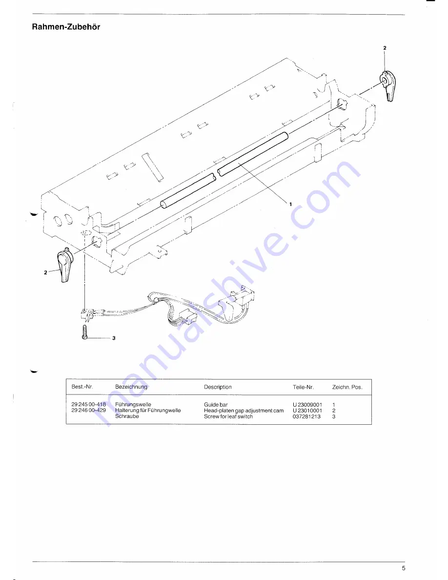 Schneider Computer Division NLQ 401 Скачать руководство пользователя страница 5