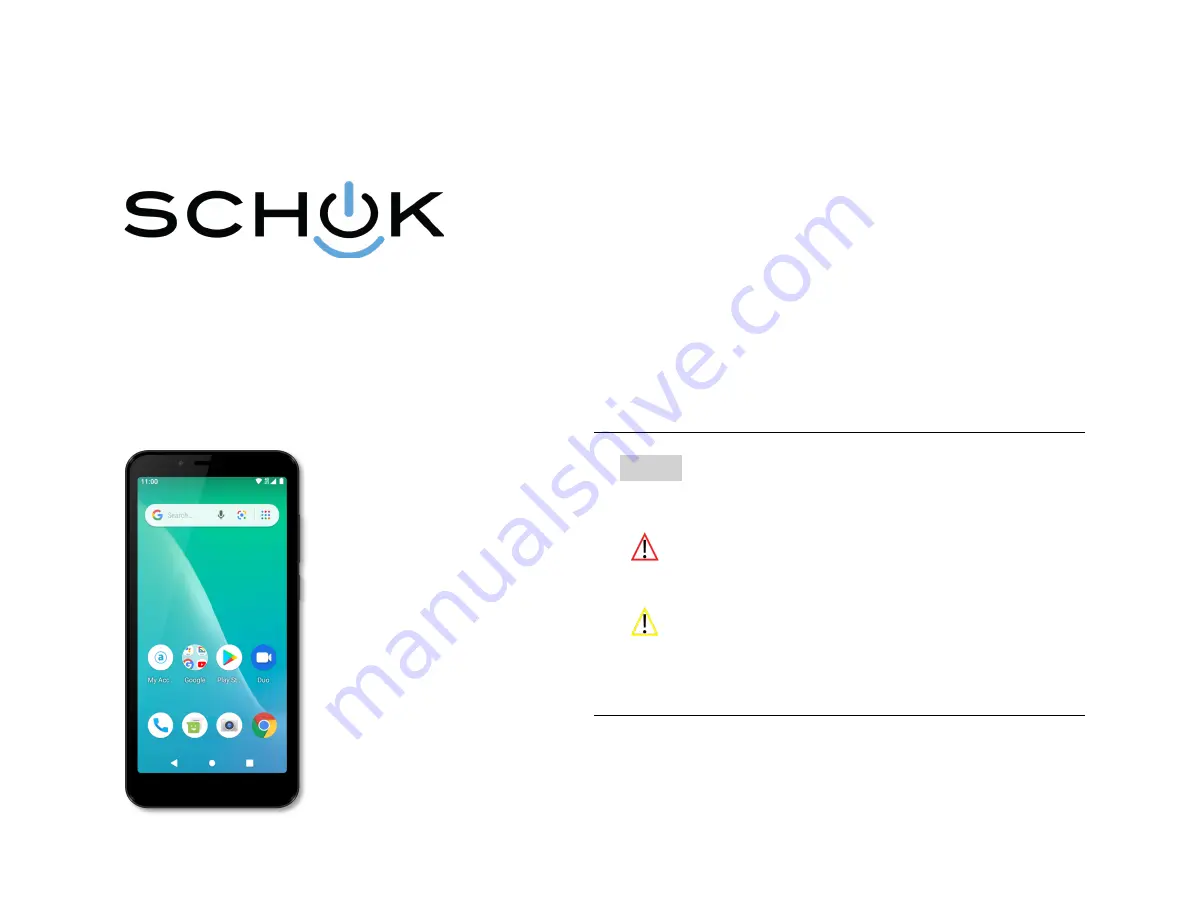 SCHOK SV55216 User Manual Download Page 1