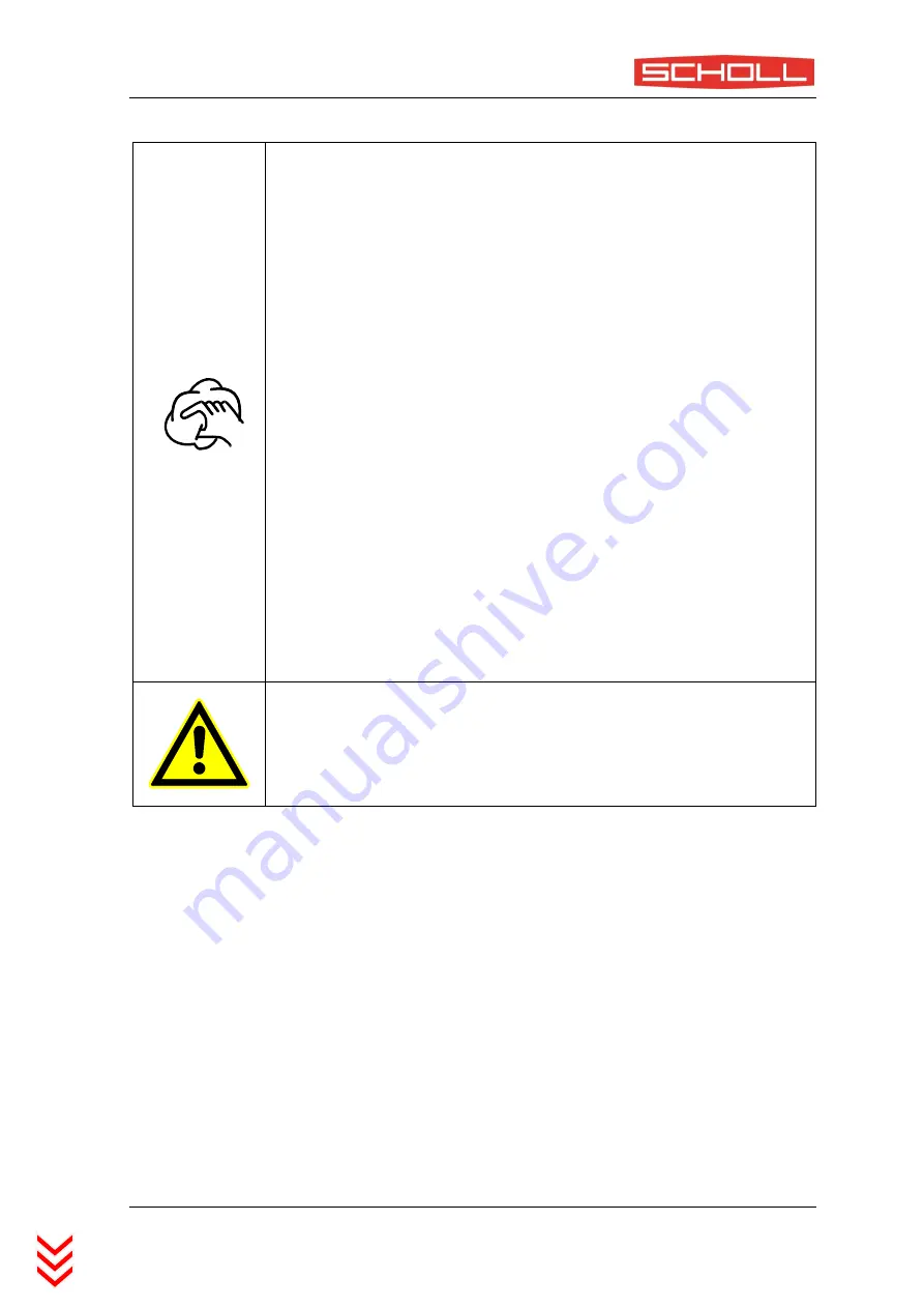 Scholl 29065/H Instructions For Use Manual Download Page 16