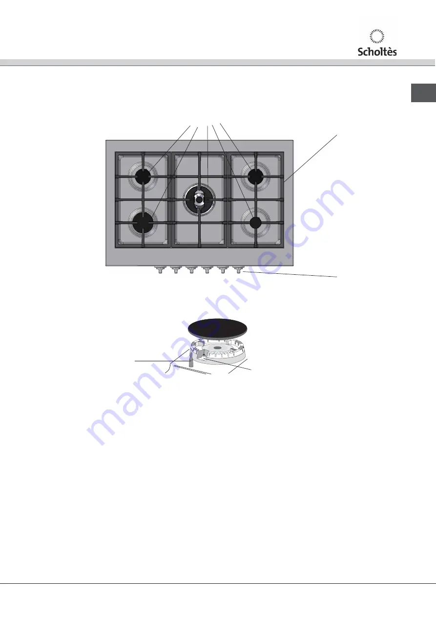 SCHOLTES BQ 40DCDR Operating Instructions Manual Download Page 21