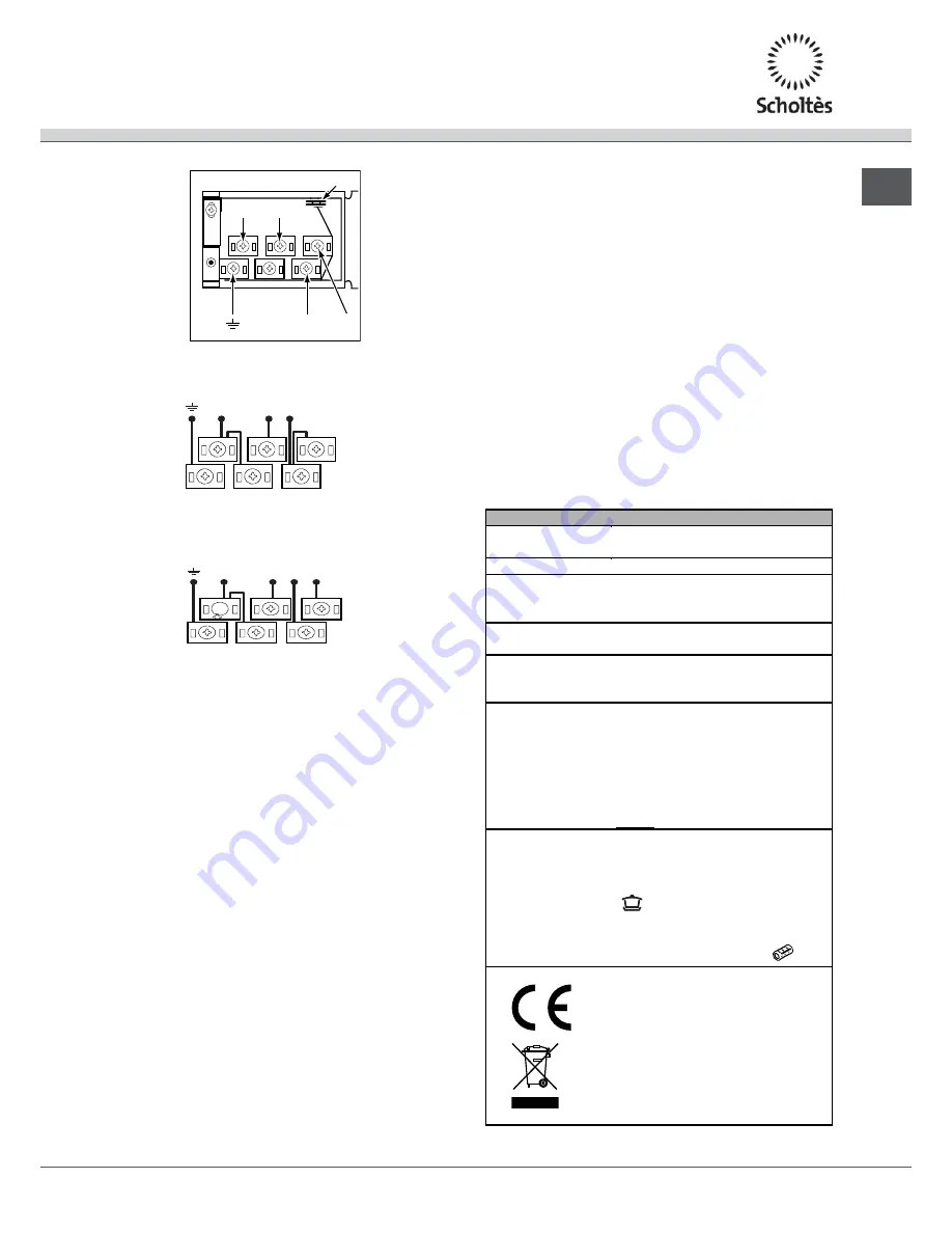 SCHOLTES CI 55 V A Operating Instructions Manual Download Page 37