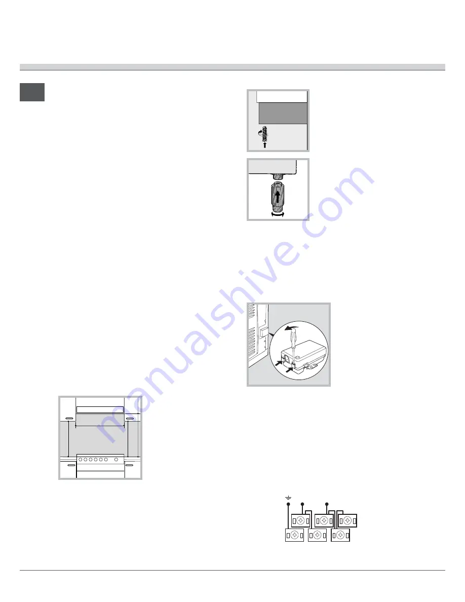 SCHOLTES CI 55 V A Operating Instructions Manual Download Page 46