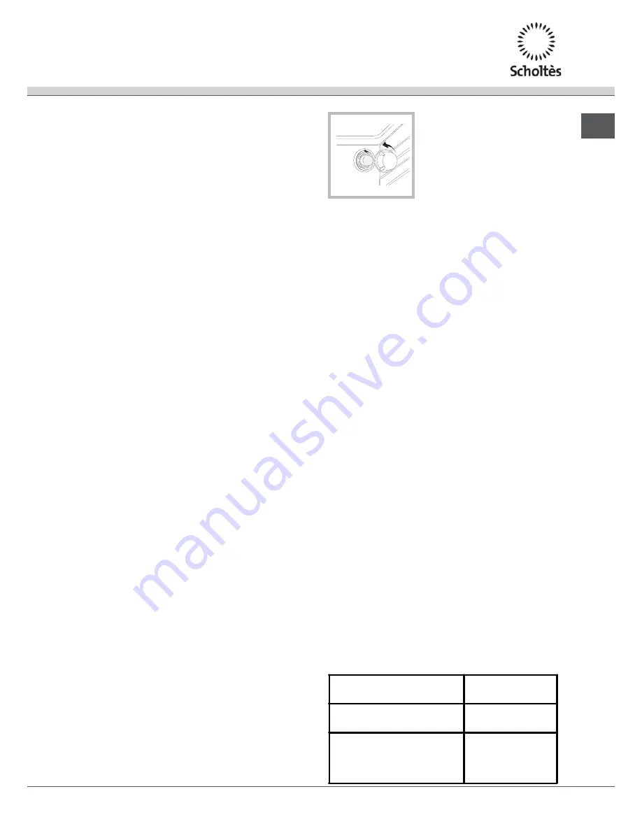 SCHOLTES CI 55 V A Operating Instructions Manual Download Page 55