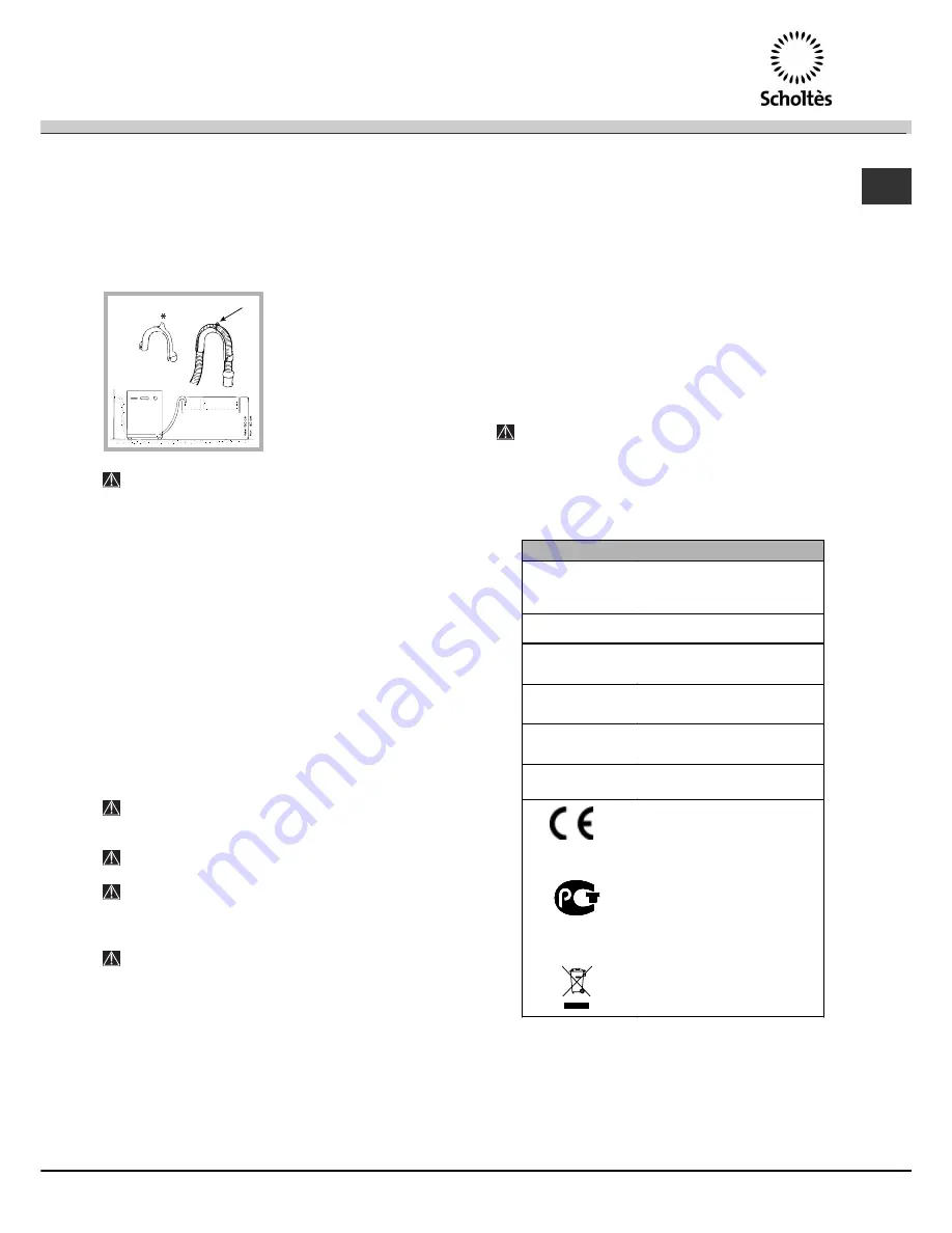 SCHOLTES LCL 14-211 Operating Instructions Manual Download Page 15