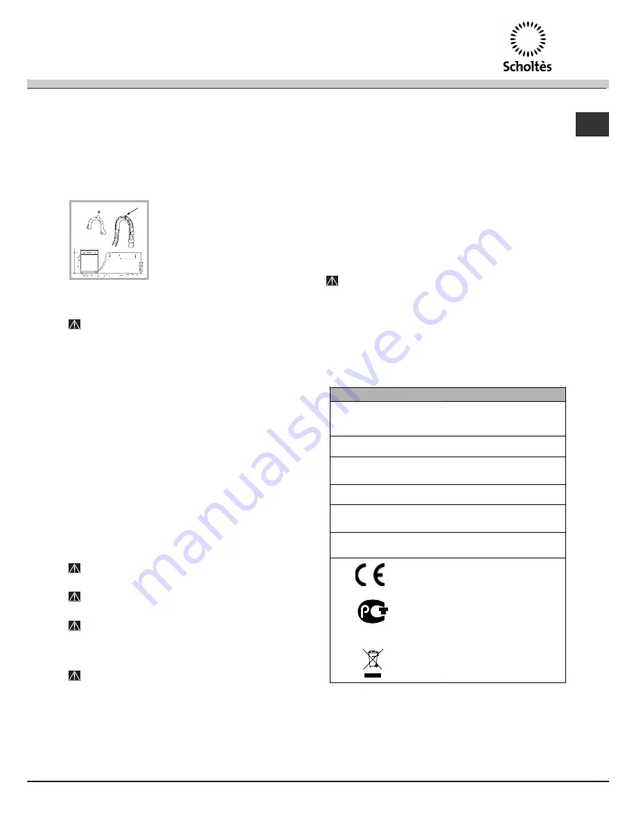 SCHOLTES LCL 14-211 Operating Instructions Manual Download Page 27