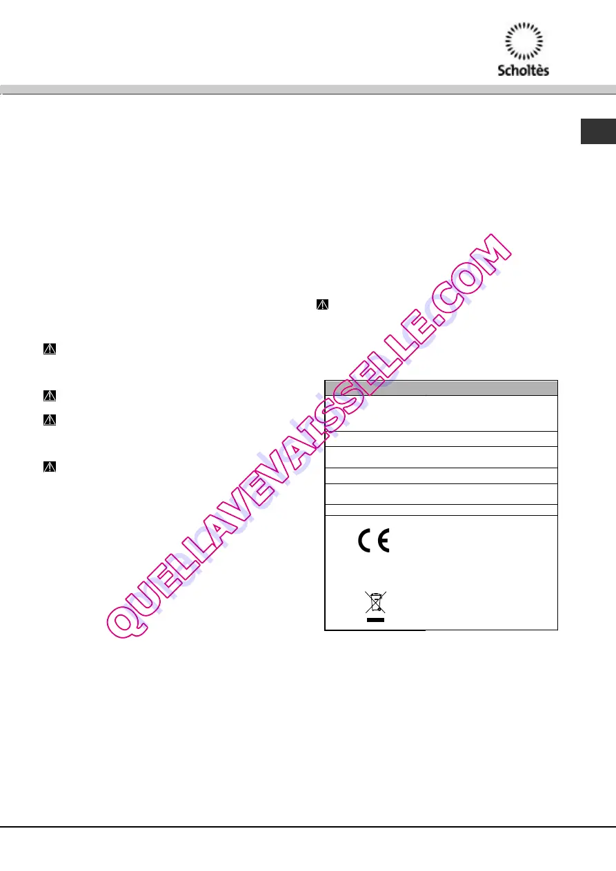 SCHOLTES LPE 14-H08 A++ Скачать руководство пользователя страница 39