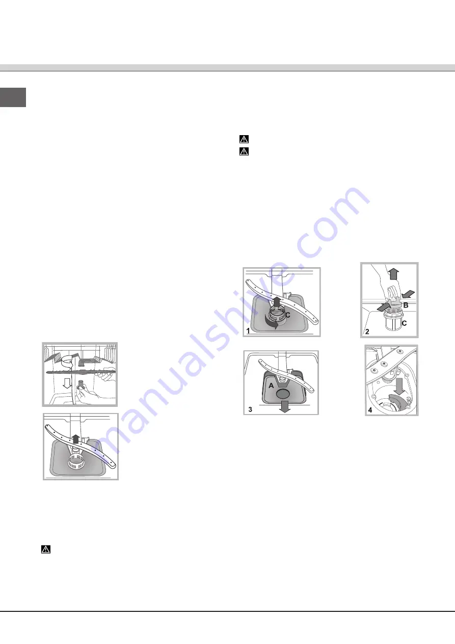 SCHOLTES LPE P832 Operating Instructions Manual Download Page 30