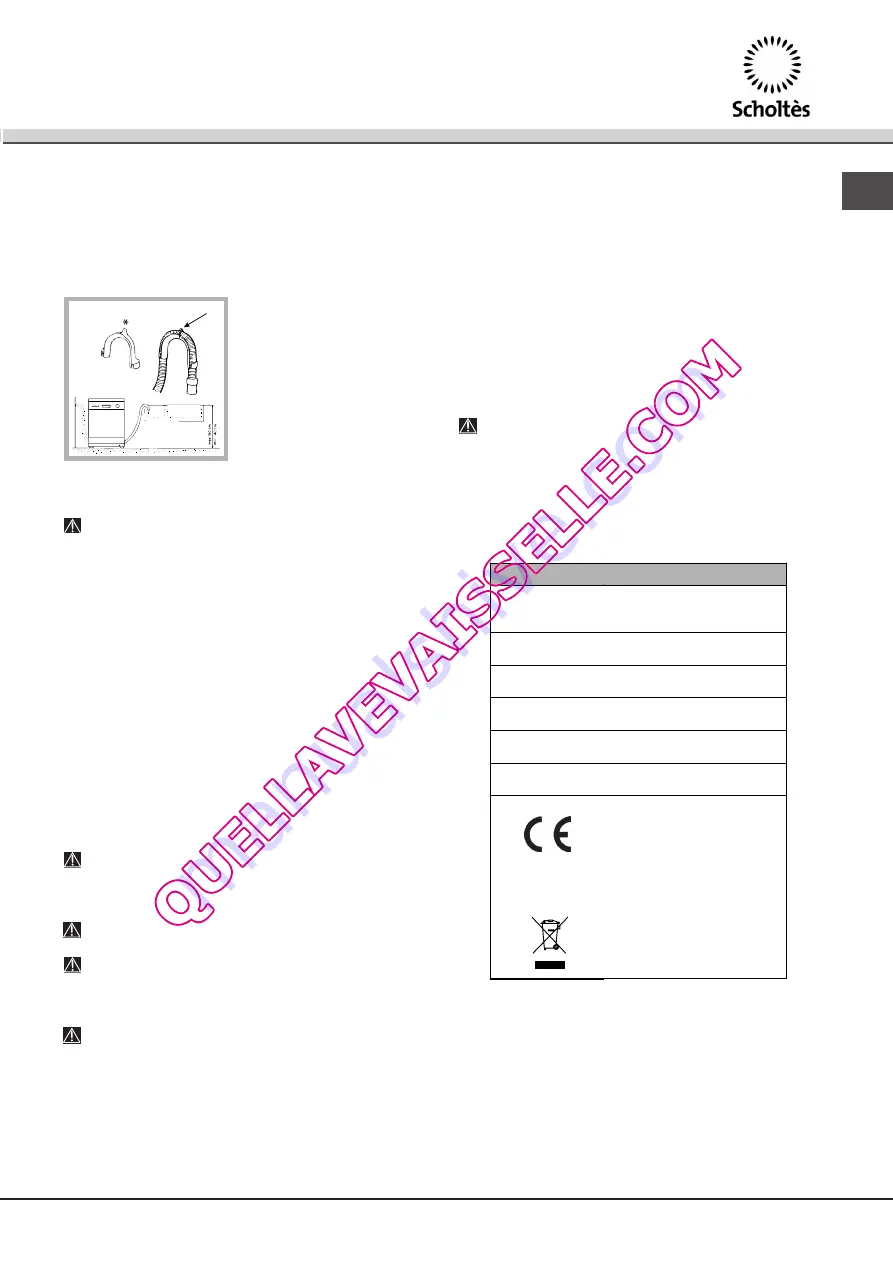 SCHOLTES LTE 14-3210 Operating Instructions Manual Download Page 3