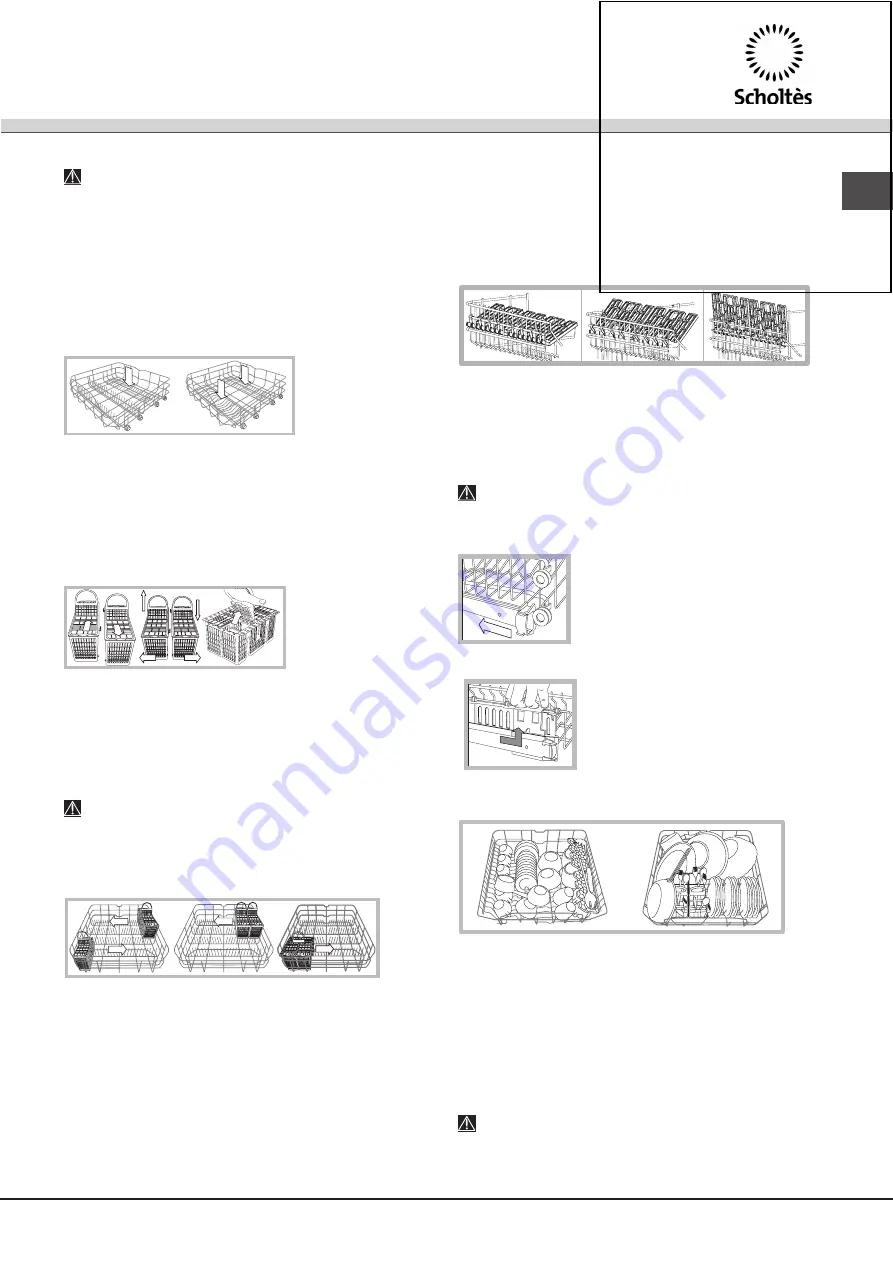 SCHOLTES LTE 14-3211 Operating Instructions Manual Download Page 29