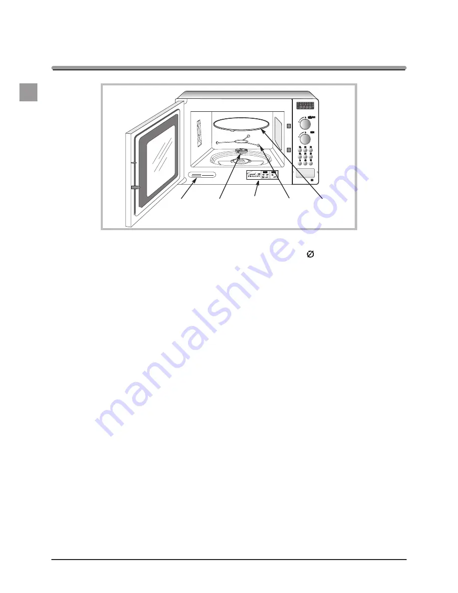 SCHOLTES MICROWAVE OVEN Скачать руководство пользователя страница 6