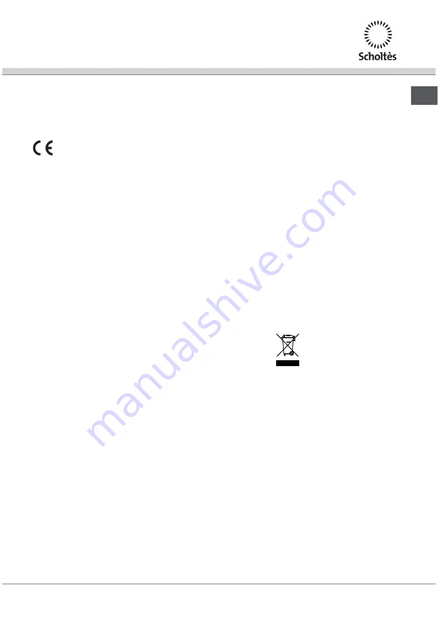 SCHOLTES TEC 645 L Operating Instructions Manual Download Page 63